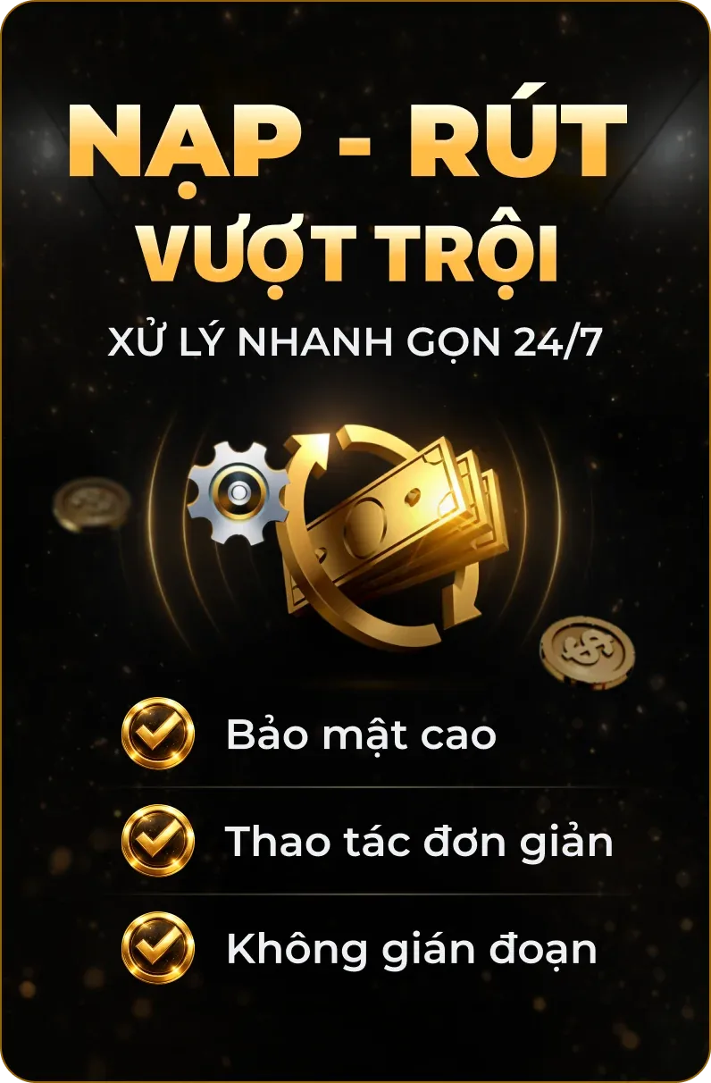 Hitclub — Nạp rút vượt trội, xử lý nhanh gọn 24/7