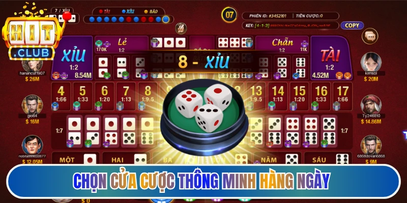 Chọn cửa cược thông minh hàng ngày